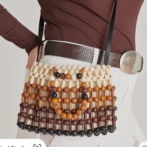 Dolce vita Beaded Crossbody Bag Caroline Multi NWT